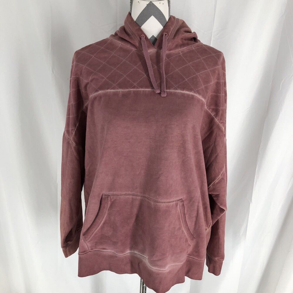 Torrid Super Soft Fleece Red Hoodie Tunic Pullover Sweatshirt Women's Size 1